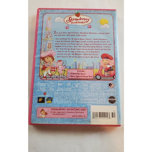 Strawberry Shortcake: World Of Friends DVD 2005 Fullscreen - Picture 3 of 6